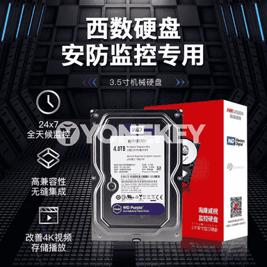 Hikvision Western Digital gaty disk 