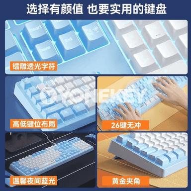 “Acer eSports” simli oýun klawiaturasy we syçanjygy 