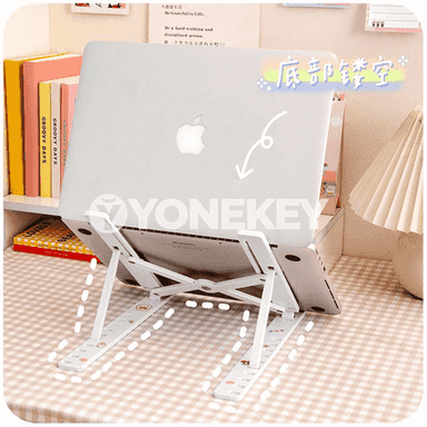 Notebook üçin stikerli goýulýan stol esbap 
