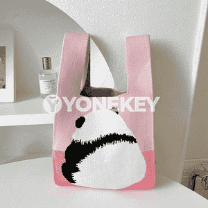 Zenanlar üçin trikota bag sumkalary