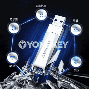 2 taraplaýyn USB, Type-C  fleşka.