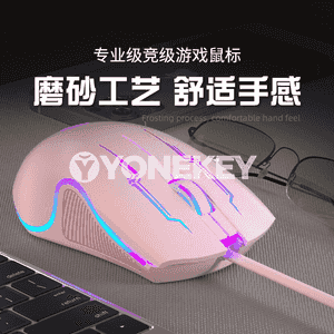 Kompýuterler üçin USB simli syçanjyk.