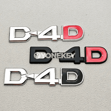 Toyota üçin 3D metal logo awtoulag stikeri