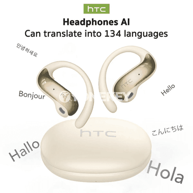 HTC NE19 AI Bluetooth simsiz nauşnikler, güýclü bas, suwdan goraýjy
