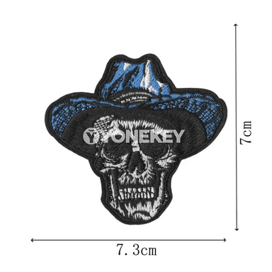 9 sany western keşdep patchy, penjek we sumka üçin bezeg