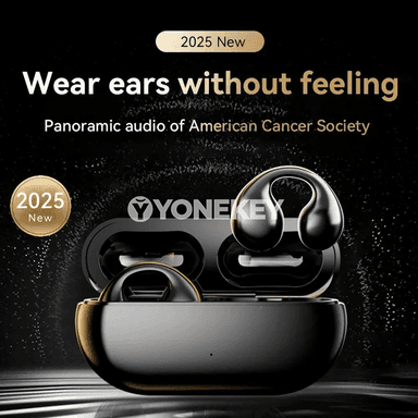 Simsiz Bluetooth earclip naýnikler, sport üçin ýeňil we amatly