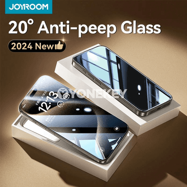 Joyroom iPhone üçin 20° gizlin goragly tempered aýna ekran goragçysy