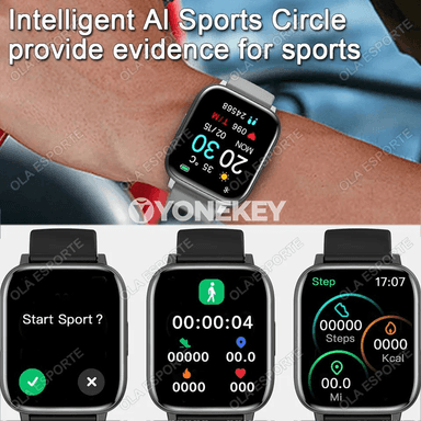 Bluetooth jaňly akylly sagat, ýürek urşy we uky gözegçiligi bilen