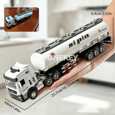 1:24 ölçekli metal gurluşyk maşyn modeli, aýrylýan detayly