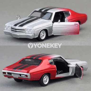 Chevrolet Chevelle 454 Klassik Mini Model Awtoulag, 1:36, Metal