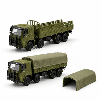 HOWO JN2300 metal ýük awtoulag modeli, 1:64, kolleksiýa üçin