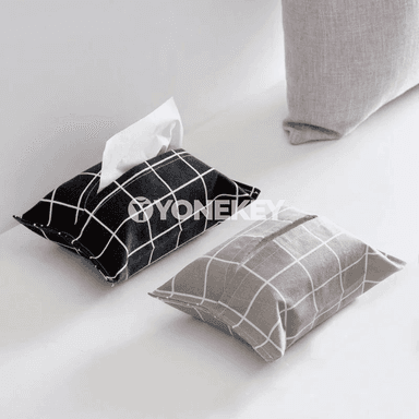 Awtoulag we öý üçin mata dokma gutusy, asylýan napkin saklaýjy