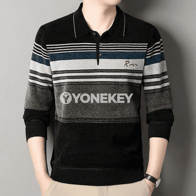 Erkekleriň gyş üçin ýyly zamşakly boýunly switeri, fermuarly