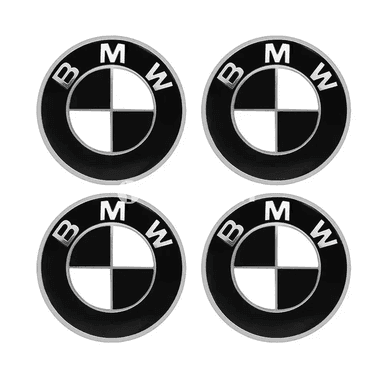 BMW üçin 56/60 mm suw geçirmeýän tigir merkezi nyşan stikeri