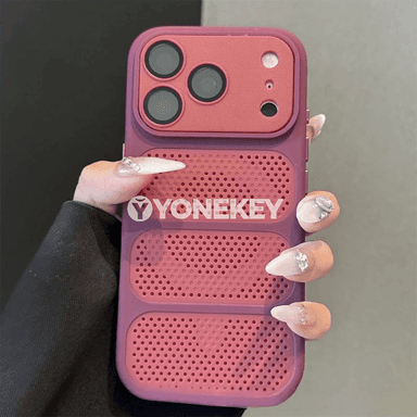 iPhone üçin mat ýylylyk paýlaýan magnitli gorag gaby