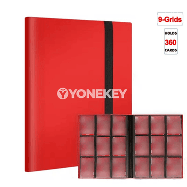 Trading kartlar üçin binder kitap, 160/360/480 sahypaly