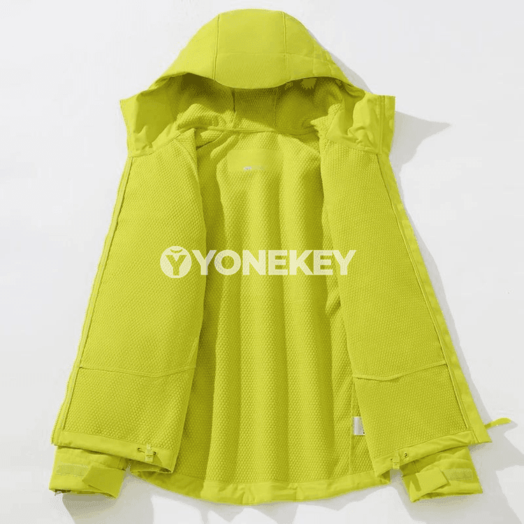 LNGXO uniseks suw geçirmeýän ýyly softshell jaket, gezelenç üçin