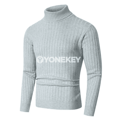 Erkekler üçin ýyly golf switer — dürli reňkler, ýeňil rahat görnüş