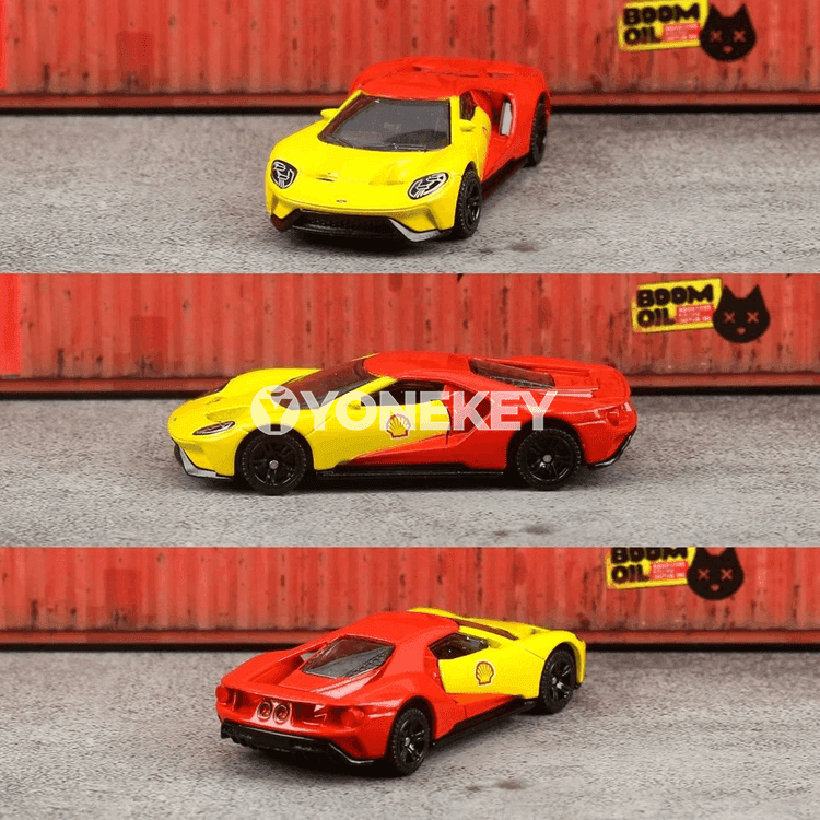 Ford GT 1:64 metal model maşyn, kolleksiýa üçin sowgat
