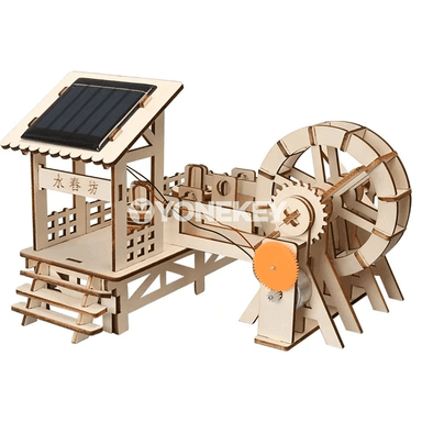 Çagalar üçin gün energiýaly DIY ylmy model oýunjaklary