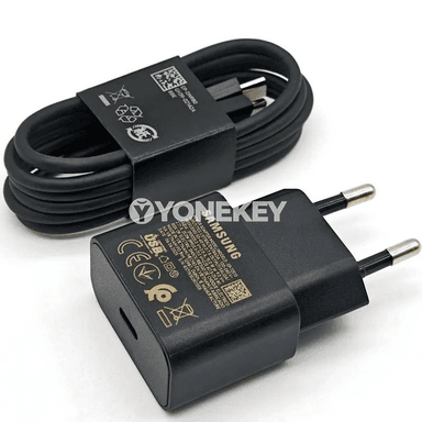 Samsung 25W çalt güýçlendiriji EP-T2510, USB-C, kabelli