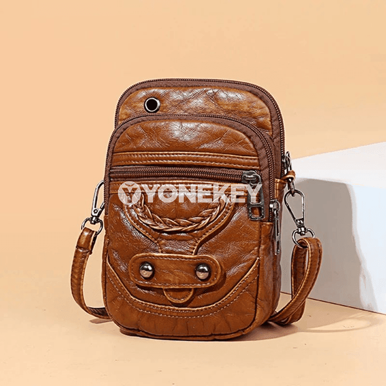 Aýallar üçin kiçi PU deri egin sumkasy, vintage crossbody gapjyk