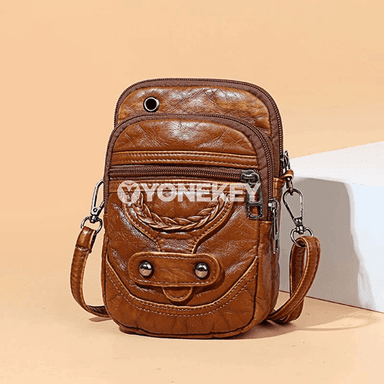 Aýallar üçin kiçi PU deri egin sumkasy, vintage crossbody gapjyk