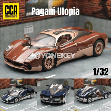 Pagani Utopia 1:32 metal awto modeli, ýagtylykly we sesli