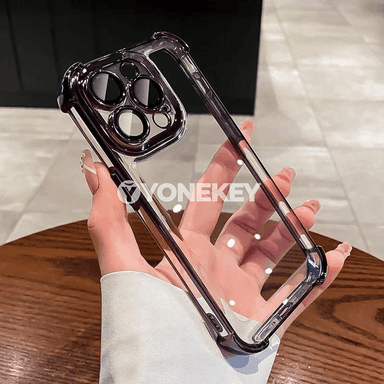 iPhone üçin metallaw çarçuwaly düşnükli zarba garşy gap
