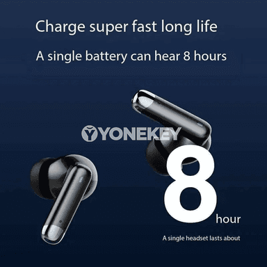 X89 simsiz Bluetooth 5.3 naýnikler, suw geçirmeýän sport üçin