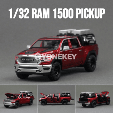 Dodge RAM 1500 1:32 pull-back metall model awtoulag