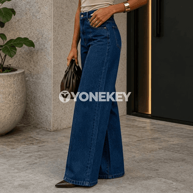 Zenanlar üçin giň balakli denim jinsiler, Y2K stil