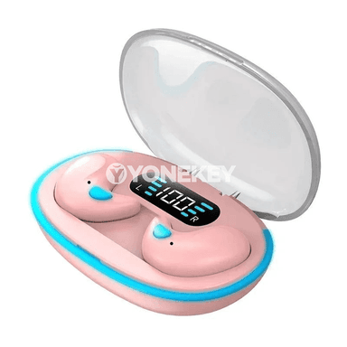 CHUBAN X55 simsiz Bluetooth 5.3 nauşnikler, gürültü azaltma bilen