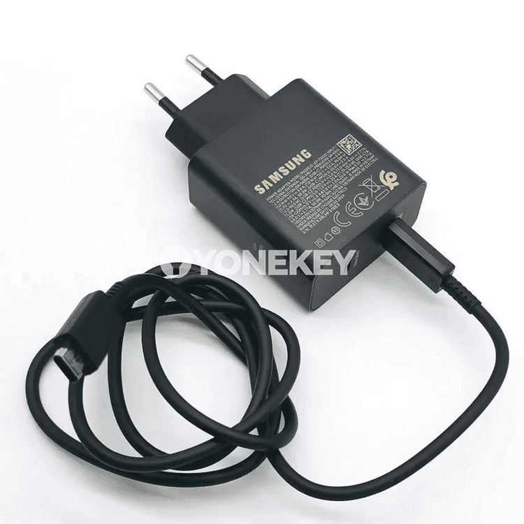 Samsung Galaxy S25–S20 Ultra üçin 50W USB-C çalt zarýad beriji adapter