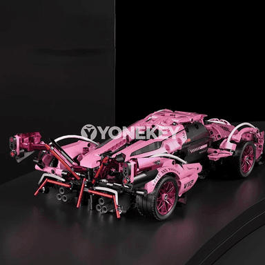 1:14 gülgüne gurluşyk blokly roadster, RC tehnologiýaly sport modeli