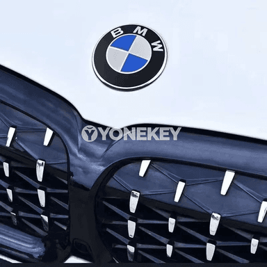 BMW ulagyon belgisi 74/82 mm – kapot we bagaj üçin emblem