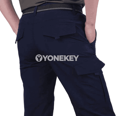 Erkekler üçin kamuflýajly kargo balaklar, köp jüýpli, rahat stil