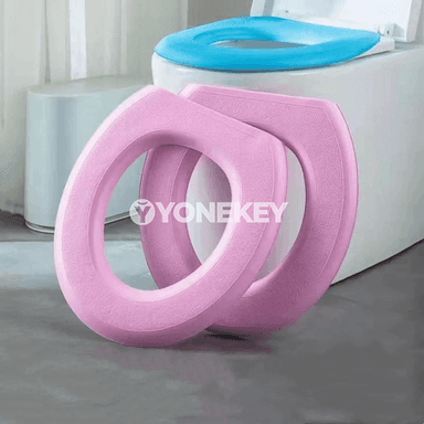 Suw geçirmeýän ýumşak tualet oturgyjy örtügi, ýuwulýan