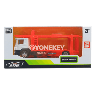 Scania we MAN 1:64 metal model ýük maşynlary, kollektsiýa üçin