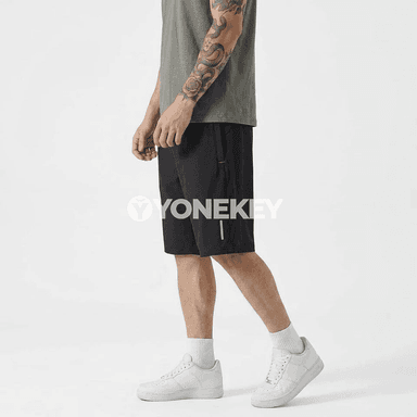 Erkekler üçin ýeňil sport şortiklary, jübili, giň kesim