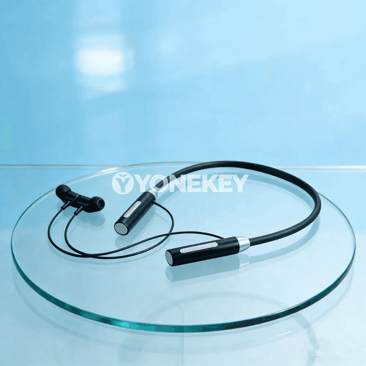 Mikrofonly simsiz Bluetooth boýun gulaklyk, sport üçin amatly