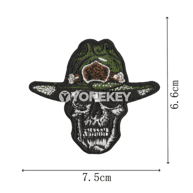 9 sany western keşdep patchy, penjek we sumka üçin bezeg