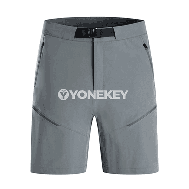 LNGXO uniwersal ýeňil sport şortik — çalt gurajak, fermuarly jübili