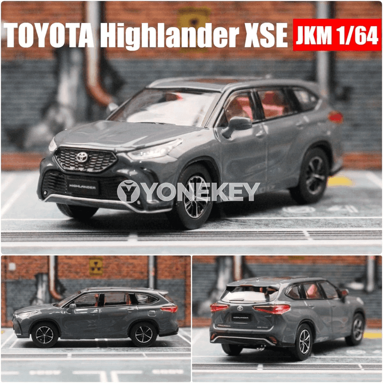 Toyota Highlander XSE 1:64 metal model SUV awtoulag oýunjagy