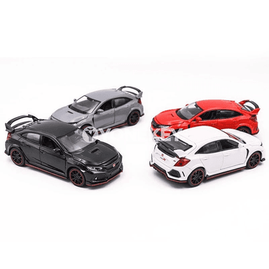 Honda Civic Type R 1:32 metal model awtoulagy, ses we ýagtylykly