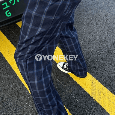 Erkekler üçin ýyly ýazgyly giň kesimli gyş sport balaklary