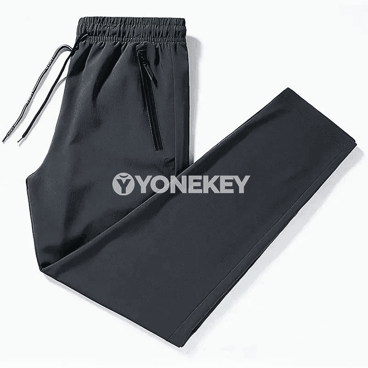 Erkekler üçin giň göwürjejli elastik billi gönülegel balaklar, 4XL-5XL