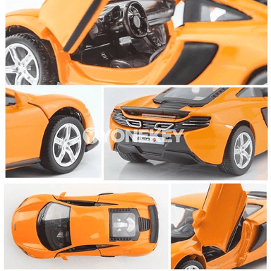 McLaren 650S 1:36 metal awto modeli, kolleksiýa üçin