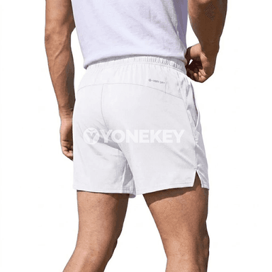 Erkekler üçin ýeňil çalt gurap bilýän şortik, jübili, ýaz-tomus modeli