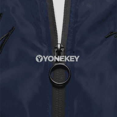 Erkekler üçin ýaz- güýz ýeňil ziperli stend-ýakaly jaket